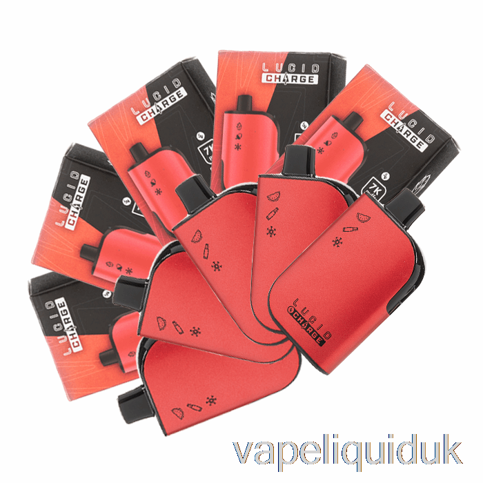 [10-Pack] Lucid Charge 7000 Disposable Vape Juice